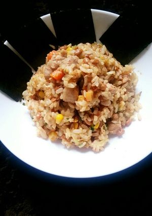 納豆 レシピ② 簡単❢ 納豆炒飯 ♡-レシピのメイン写真
