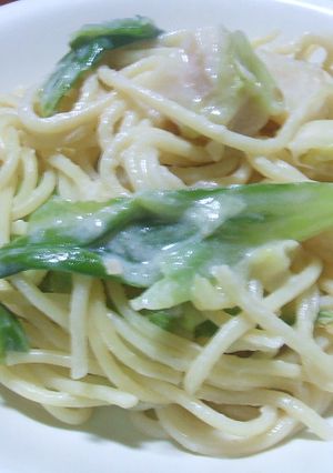 帆立と豆乳クリームパスタ-レシピのメイン写真