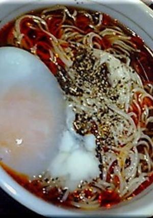 ぴりから素麺-レシピのメイン写真