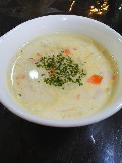かきたま入りミルクスープ-レシピのメイン写真