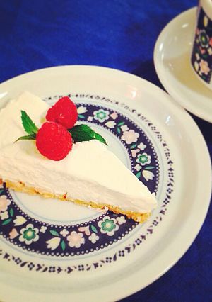 レモンクリームで簡単♪レアチーズケーキ☆-レシピのメイン写真
