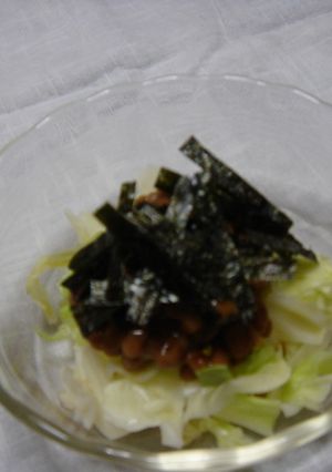 納豆サラダ-レシピのメイン写真