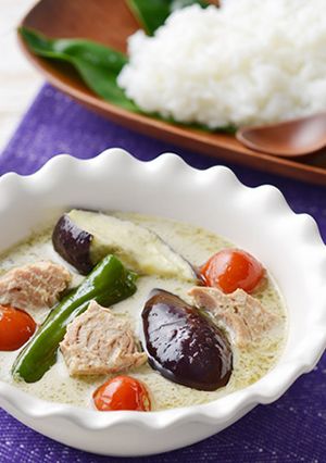 シーチキングリーンカレー-レシピのメイン写真