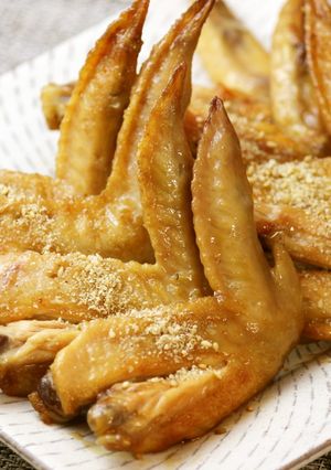 簡単料理☆フライパンで作る手羽先うま焼き-レシピのメイン写真