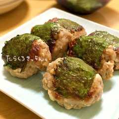 รูปของ トビウオのつくね焼き(あご団子)
