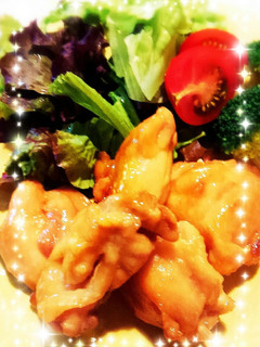 お酢でサッパリ☆鶏肉の蜂蜜醤油ソテー-レシピのメイン写真