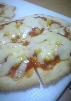 トースターdeサクサクおやつピザ-レシピのメイン写真
