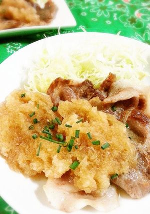 簡単こぶおろしポークソテー-レシピのメイン写真