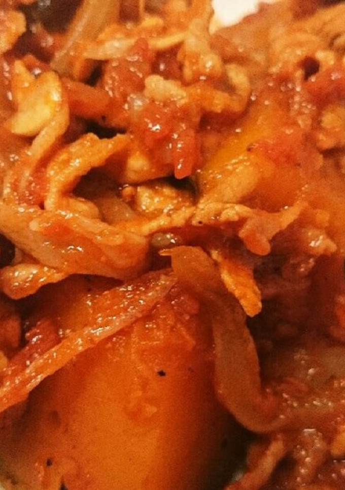 ★かぼちゃと豚肉のトマト煮★-レシピのメイン写真