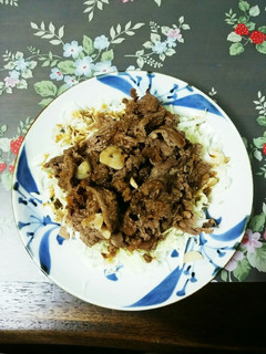 生キャベツによく合う牛肉のさっぱり炒め-レシピのメイン写真