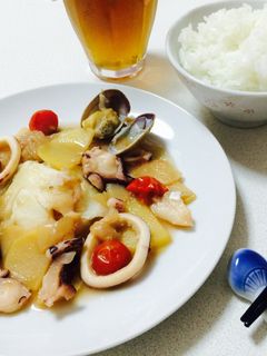 アクアパッツァ-レシピのメイン写真