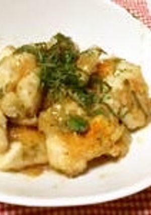 簡単とり胸肉の梅肉ソース和え-レシピのメイン写真