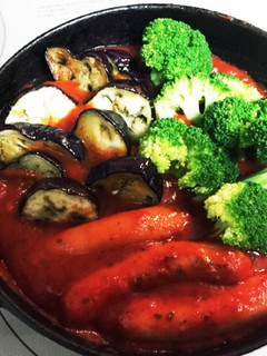 市販のトマトソースで簡単トマト煮込み-レシピのメイン写真