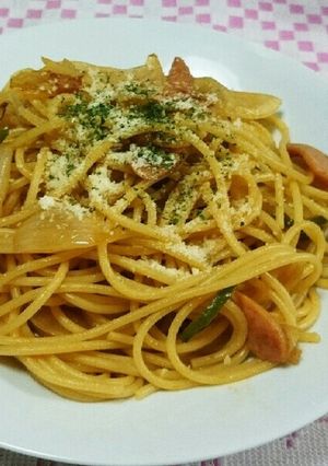 簡単★母直伝のさっぱりナポリタン-レシピのメイン写真