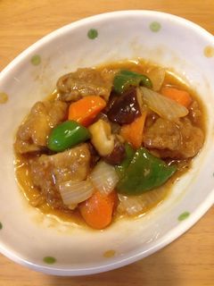 鶏の唐揚げで♫簡単おいしい酢豚風☆-レシピのメイン写真
