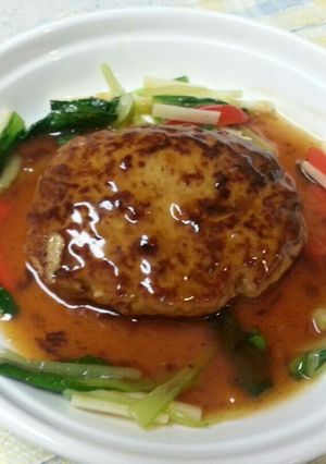 豆腐ハンバ—グ~中華風-レシピのメイン写真