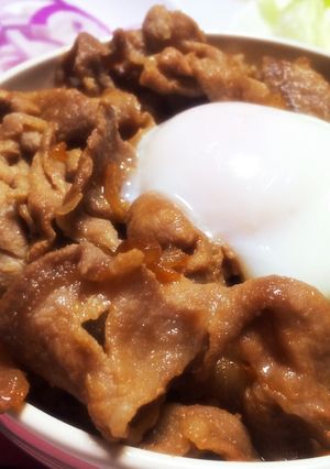 コッテリじゅわ旨!豚丼!-レシピのメイン写真