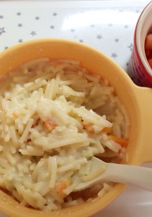 離乳食完了期♡ホワイトソースツナパスタ♡-レシピのメイン写真