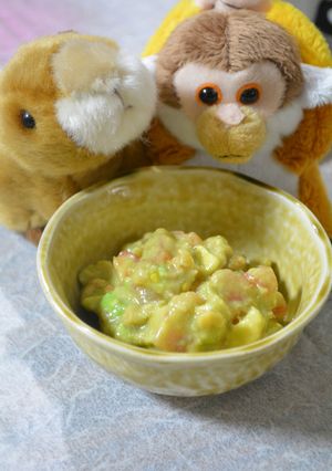 *アボカドとトマトとくるみのワカモレ風*-レシピのメイン写真