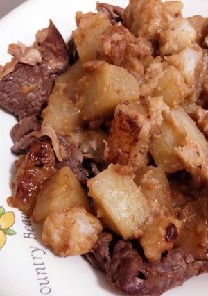 焼肉用お肉で美味しい煮物✨-レシピのメイン写真