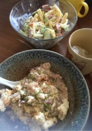 豚肉と豆腐の炒め物。-レシピのメイン写真