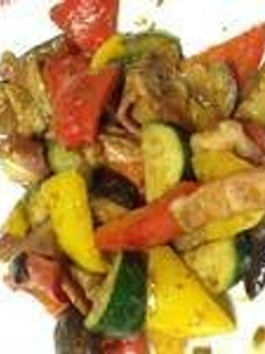 夏野菜カレー風味の炒め煮-レシピのメイン写真