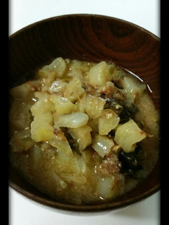 #キャベツの芯 #味噌煮 #余りもの-レシピのメイン写真