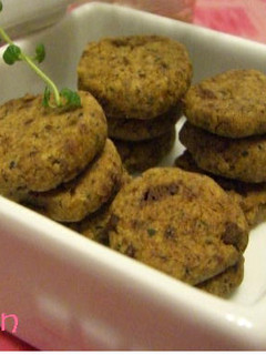 簡単♪ごまときなこのホロホロクッキー-レシピのメイン写真
