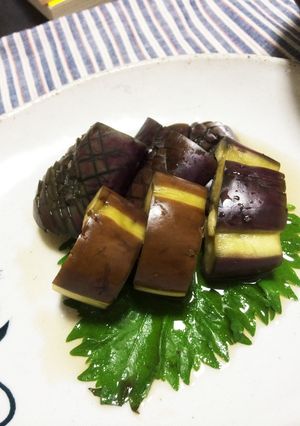 ナスの麺つゆ浸し-レシピのメイン写真
