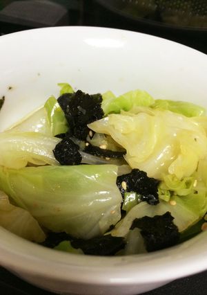 キャベツ＊大量消費＊海苔和え＊簡単-レシピのメイン写真
