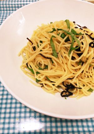 大葉の和風パスタ-レシピのメイン写真