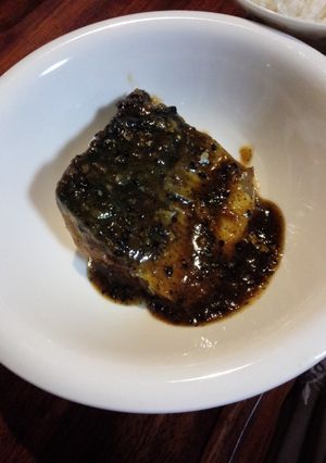 ご飯の友に。鯖の胡麻味噌煮-レシピのメイン写真