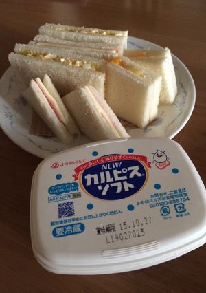 カルピスソフトサンド-レシピのメイン写真