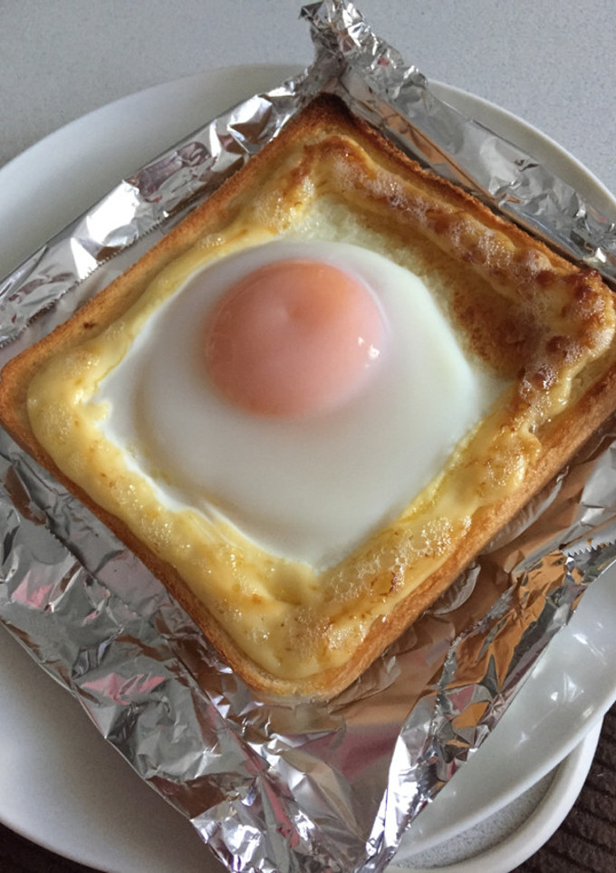 超簡単！激ウマ！マヨたまトースト-レシピのメイン写真