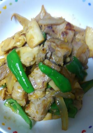 ポーク野菜塩レモン炒め-レシピのメイン写真
