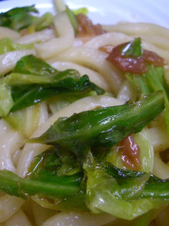 ♪梅キャベツ焼きうどん♪-レシピのメイン写真