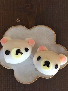 キャラ弁*うずらの卵のコリラックマ-レシピのメイン写真