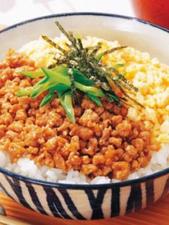 お手軽!絶品♪鶏そぼろ弁当-レシピのメイン写真