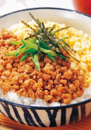 お手軽！絶品♪鶏そぼろ弁当-レシピのメイン写真