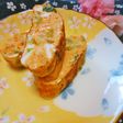 簡単☆お弁当にシャキッ♪セロリ入り卵焼き