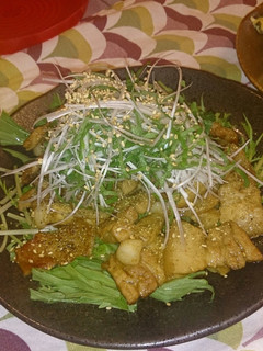 豚肉の山椒炒め 香味野菜のせ-レシピのメイン写真