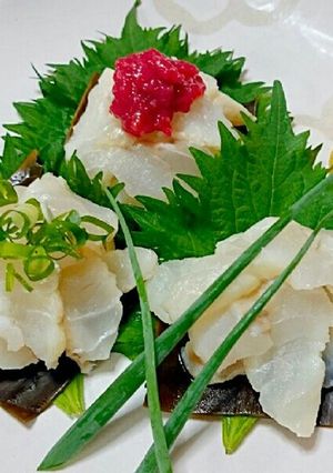 簡単！オカンのスズキの昆布〆！-レシピのメイン写真