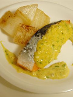 簡単鮭のカレーマヨ焼き-レシピのメイン写真