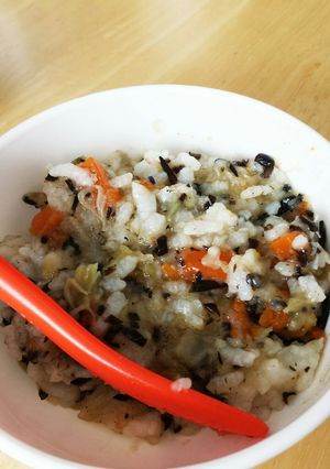 離乳食後期☆鉄分強化の混ぜご飯-レシピのメイン写真