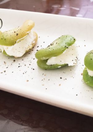 そら豆のクリームチーズ挟み-レシピのメイン写真