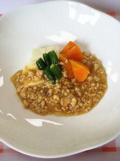 田楽そぼろ 給食-レシピのメイン写真