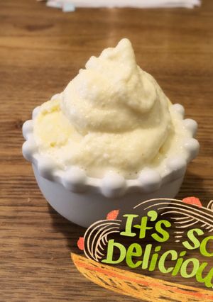 生クリームなし!バニラアイス-レシピのメイン写真