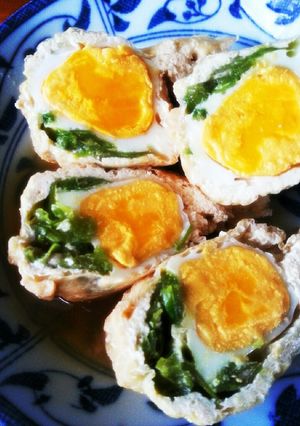 ♡卵の袋煮♡-レシピのメイン写真