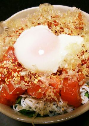 火を使わずに簡単さっぱり3色丼-レシピのメイン写真