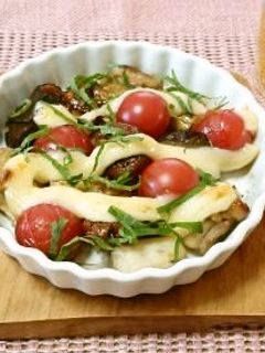 やきとりとミニトマトのマヨネーズ焼き-レシピのメイン写真